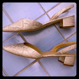 Shimmery vaneli heels